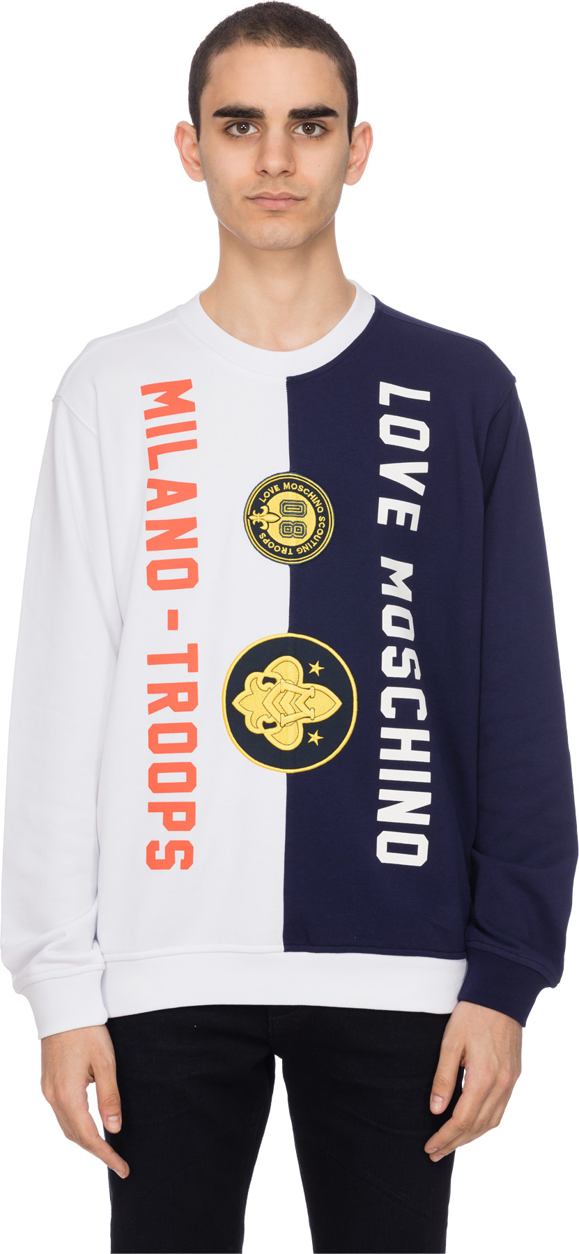 moschino milano sweater