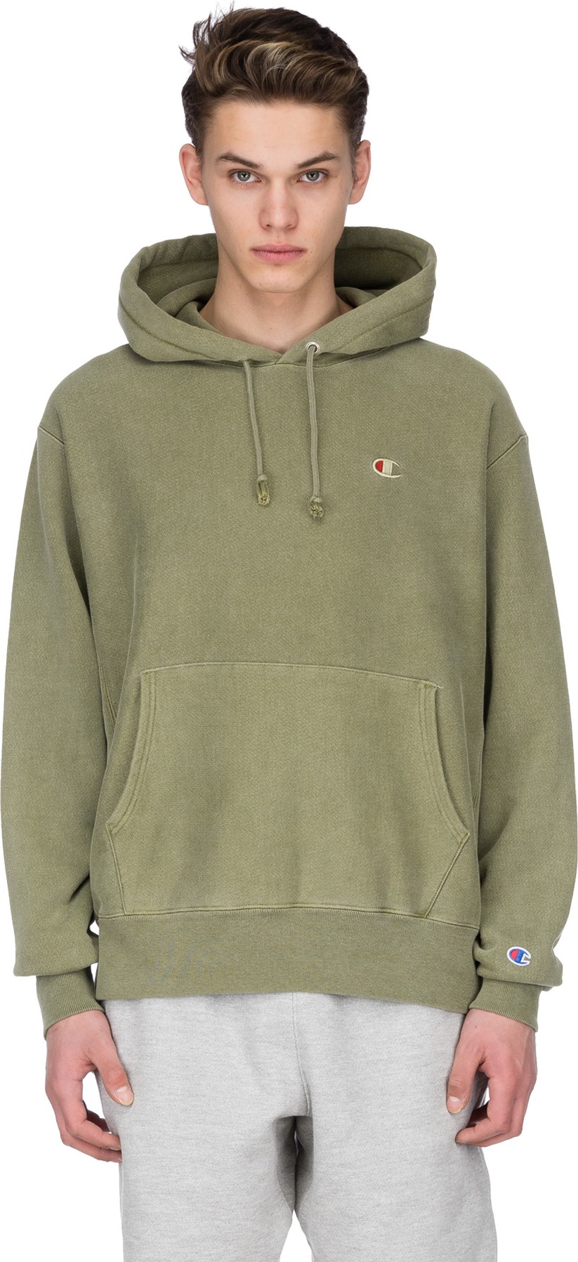 mission green champion hoodie