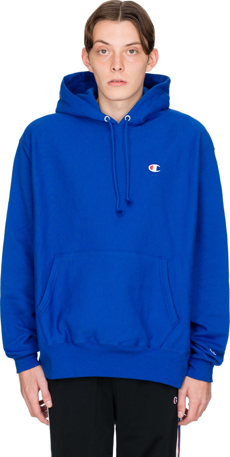 oceanfront blue champion hoodie