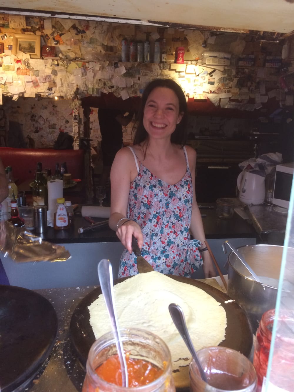 Montmartre Faire sa crêpe