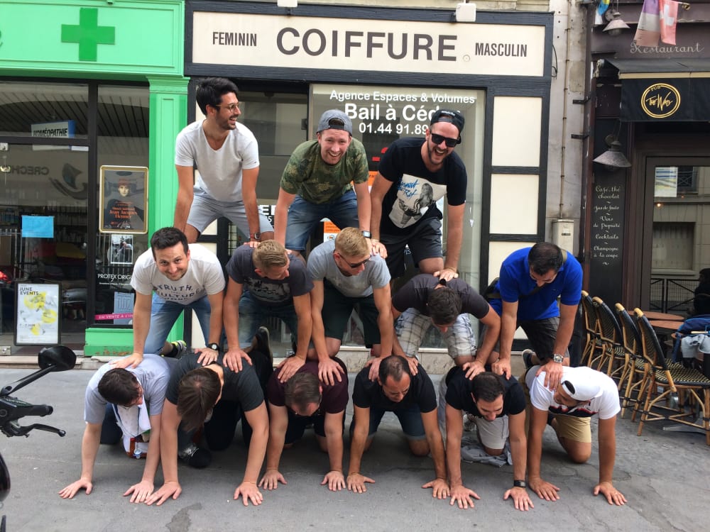 Mouffetard Pyramide Humaine