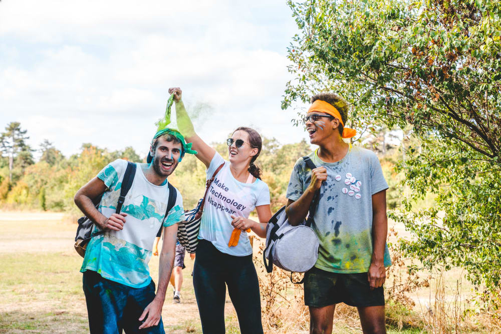 Sportif Bois de Boulogne Color Battle