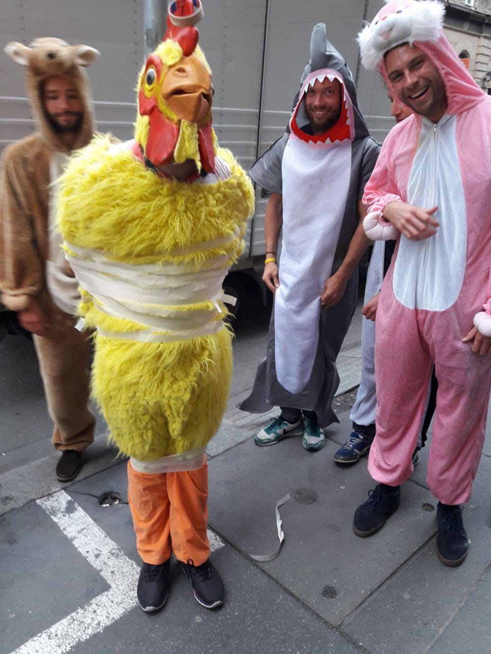 Mouffetard Descotchage du poteau