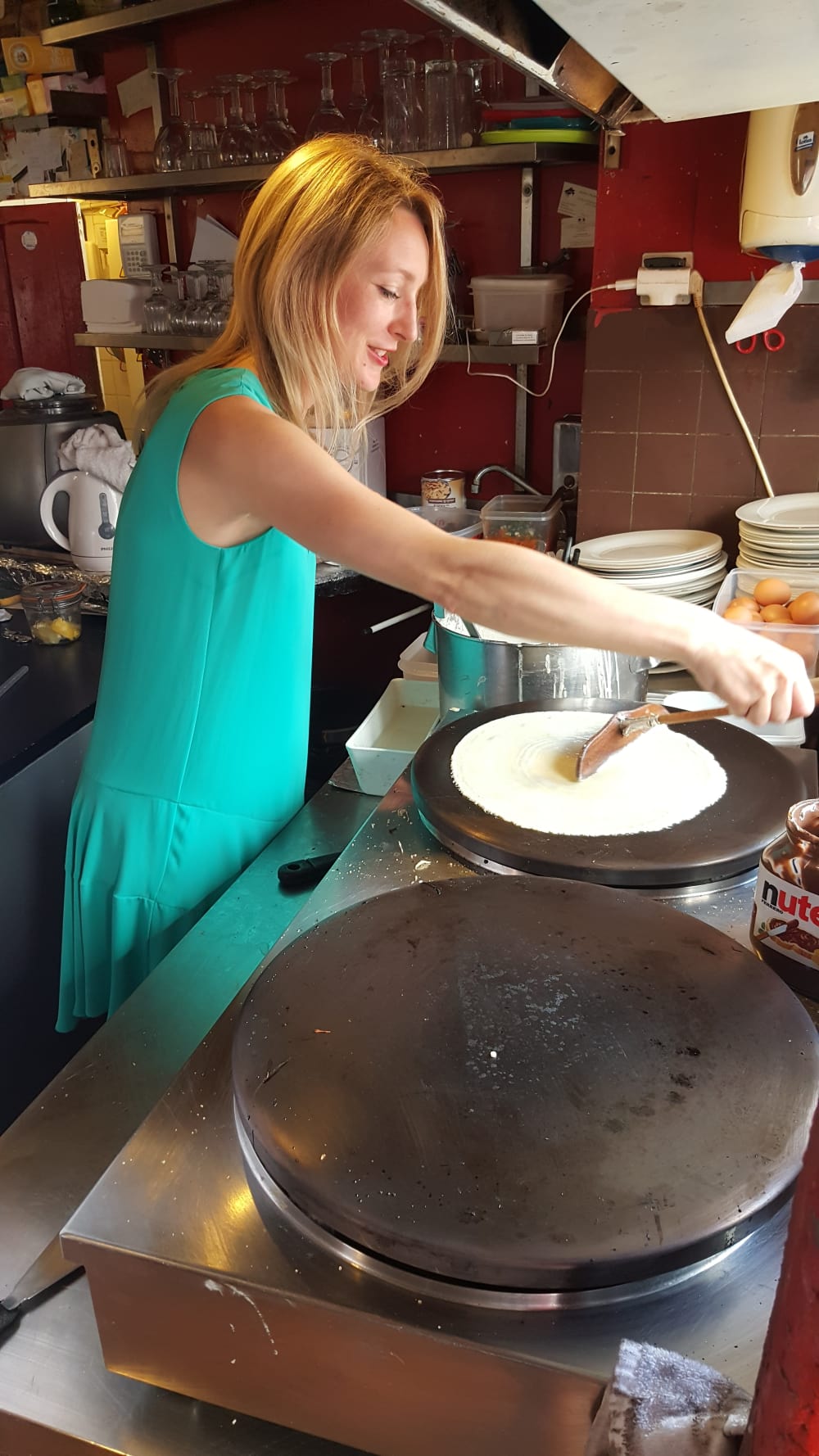 Montmartre Faire sa crêpe