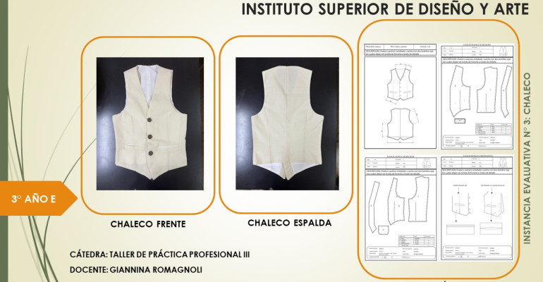 CARRERA: TECNICATURA SUPERIOR EN DISEÑO DE MODA, TEXTIL E INDUMENTARIA