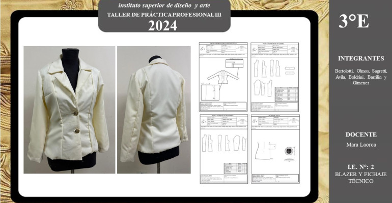 CARRERA: TECNICATURA SUPERIOR EN DISEÑO DE MODA, TEXTIL E INDUMENTARIA