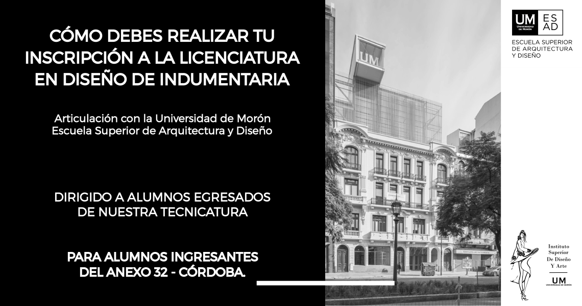 Licenciatura en Diseño de Indumentaria y Textil