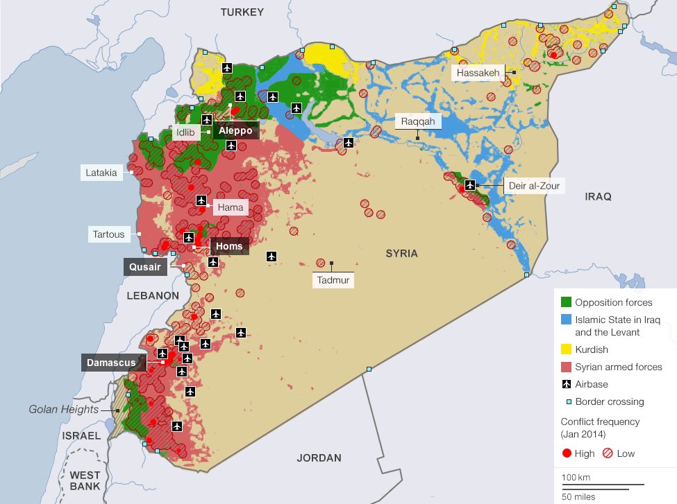 ISIS Expansion in Iraq Spillover from Syrian Civil War