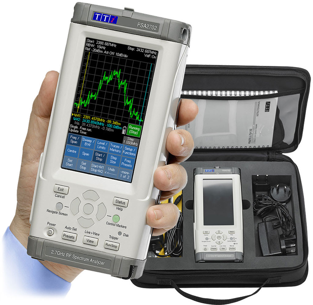 Handheld 2.7GHz Spectrum Analyzer + SC Kit and U01