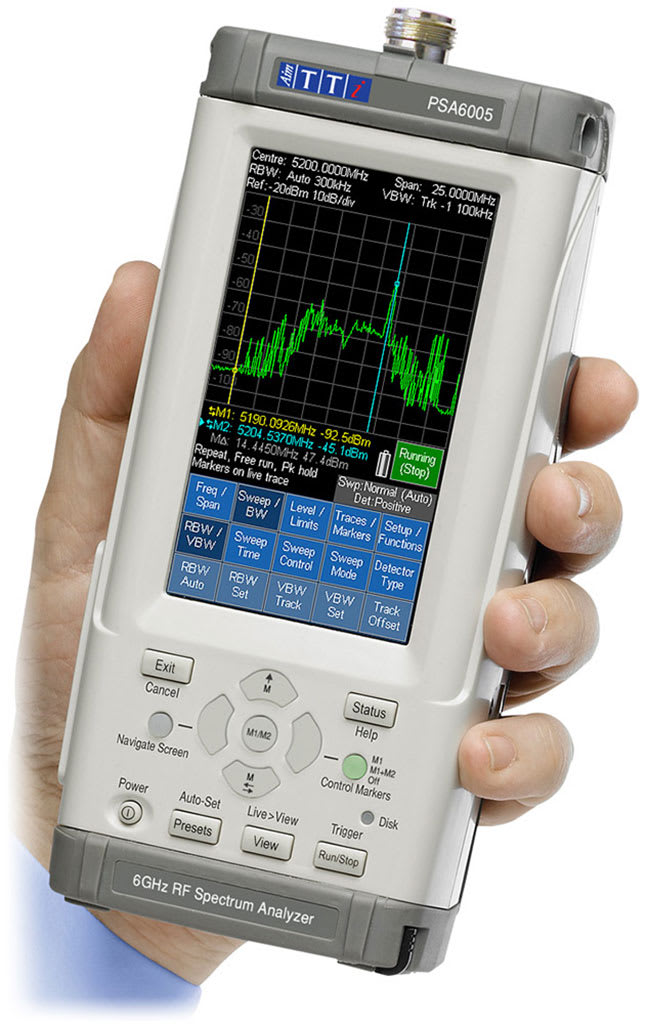 6.0GHz Handheld RF Spectrum Analyzer