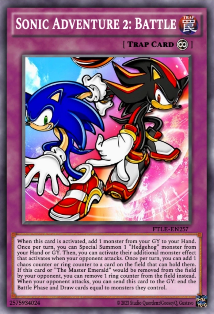 shadow the hedgehog yugioh card Yu-Gi-Oh! - Shaddoll - BLHR-EN081 - Ultra Rare - 1st Edition players cant cast spells or activate abilities that arent mana abilities.) Shadik the hedgehog by remorselesswolf