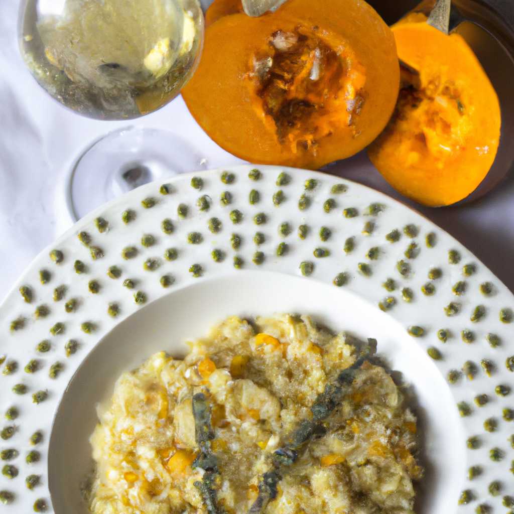 Pumpkin and Sage Risotto