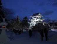 Hirosaki Castle Snow Lantern Festival