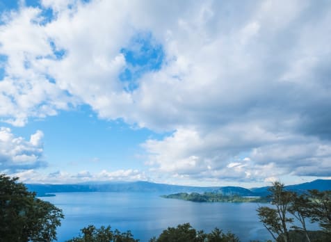 lake towada-ko area