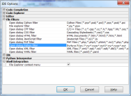 PyScripter IDE Options