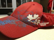 The hat Ally gave me at Olympic Trials