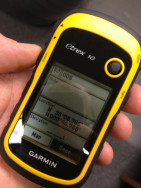 Garmin eTrex 10 - Notice the Note field