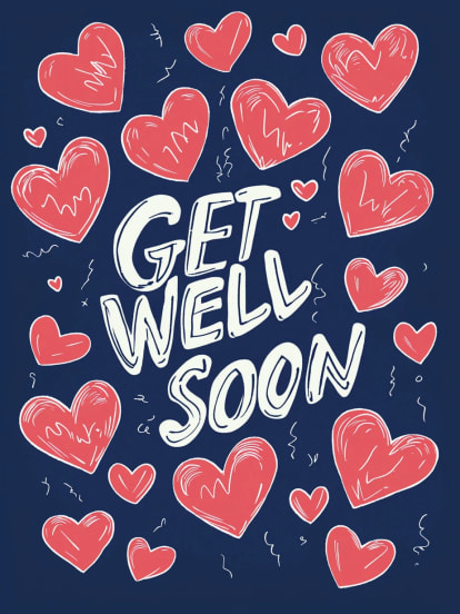 Hearts Card Design