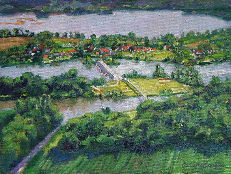 Amfreville, 9 x 12