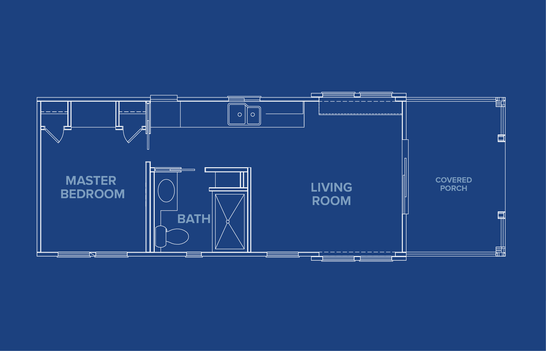 One-Bedroom Cottages