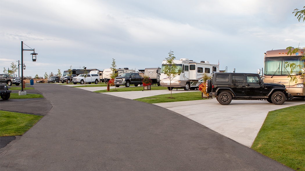 Premium Back-In RV Sites