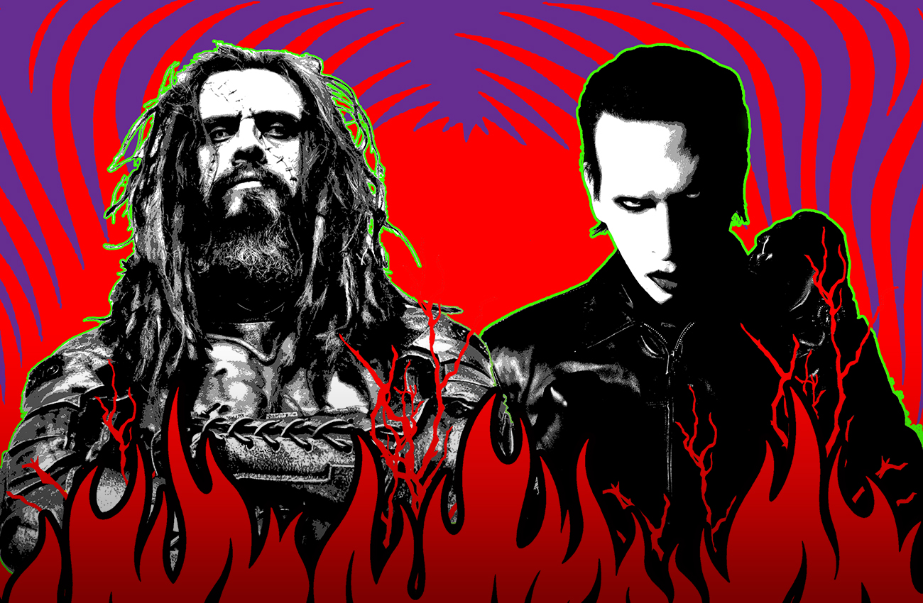 Rob Zombie and Marilyn Manson