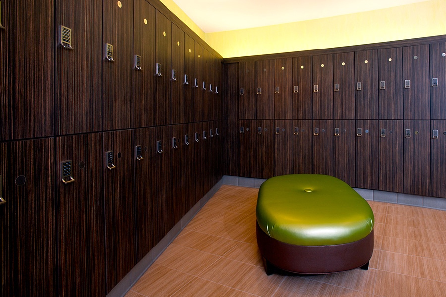 His and Hers Locker Rooms