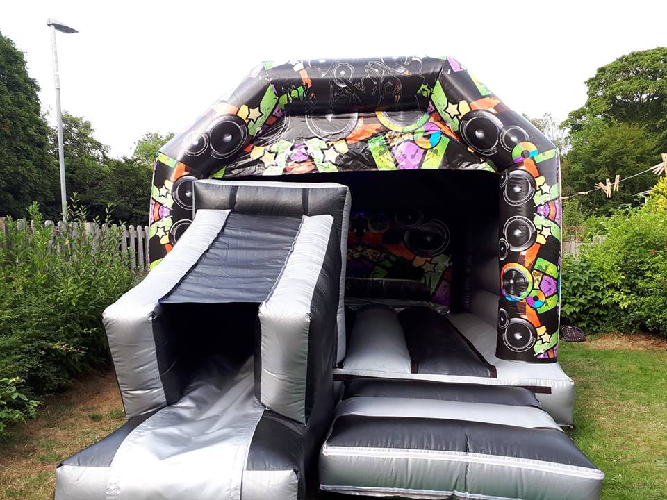 Disco Castle With Slide Lights And Music