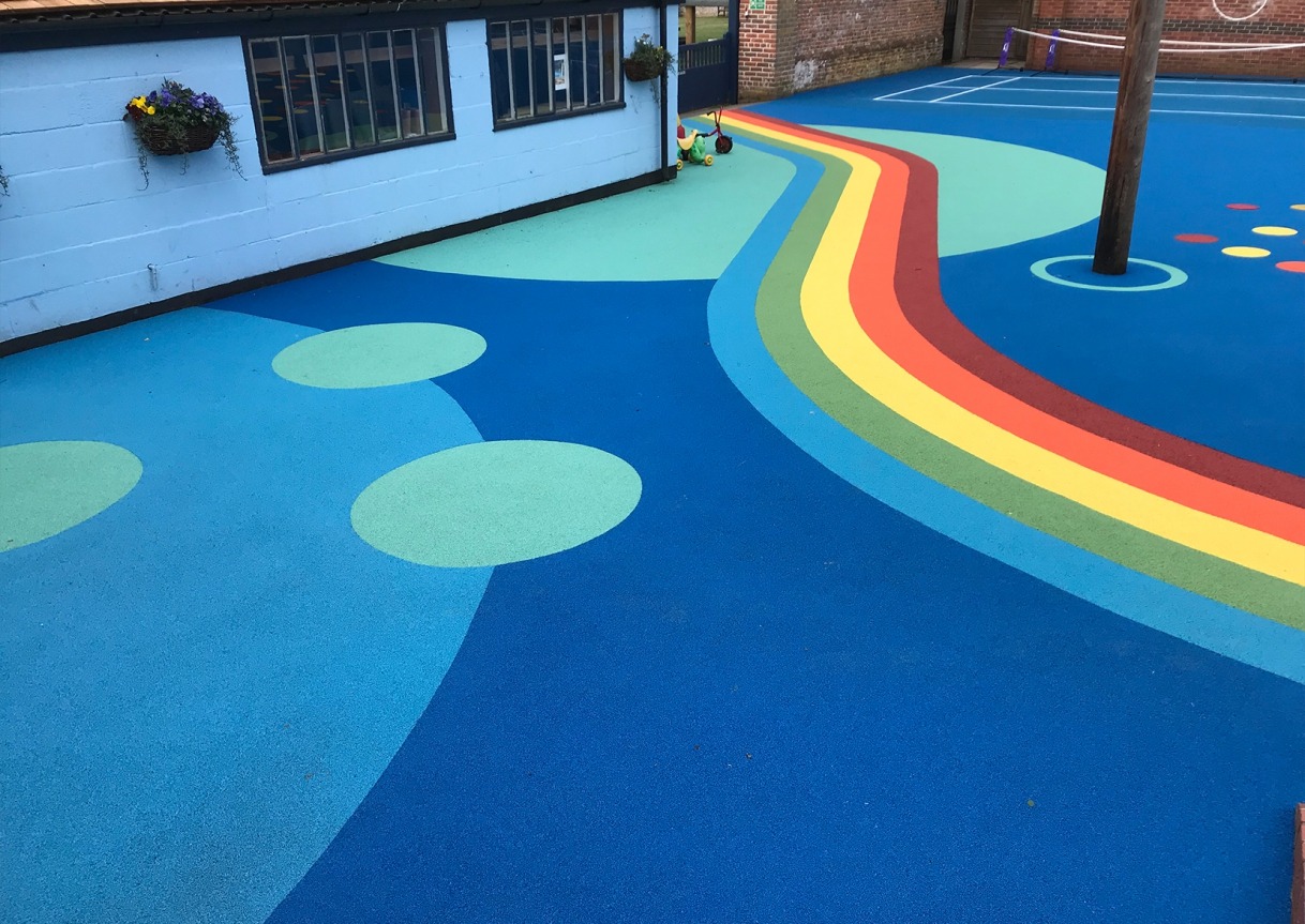 Rubber Crumb Play Area Installer South Yorkshire