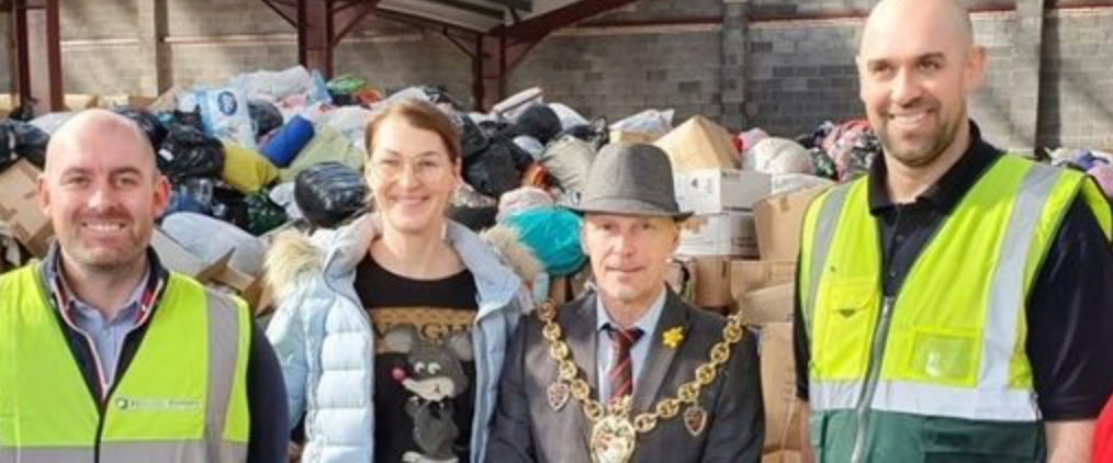 Volunteers Across Wrexham Rally Together To Provide Donations For The People Of Ukraine