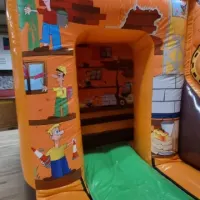 3d Digger Slide Bouncy Castle