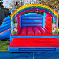 Toddlers  Dino Bounce Low Height Combi Castle