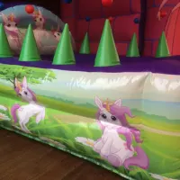 6ft X 8ft Unicorns Ball Pool With Magical Air Jugglers