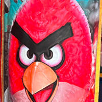 18ft X 15ft Blue And Red Castle - Angry Birds Theme