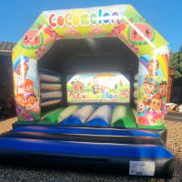 Kids Theme Disco Bouncy Castle