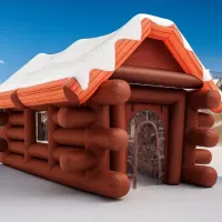 Inflatable Apres Hire Lodge Log Cabin Hire Ski Hireski Hut