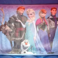 15ft X 12ft Blue And Red Castle - Frozen Theme