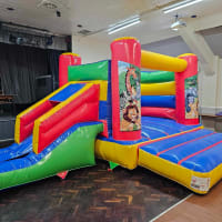 Jungle 18ft X 14ft H Frame Multicoloured Side Slide Combi