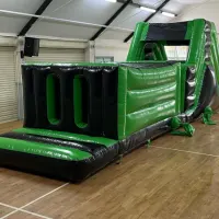 Black And Green Assault Course