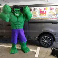 Incredible Hulk Mascot