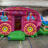 Princess Carriage Bouncy Castle