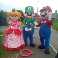 Princess Peach Mascot