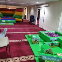 Rainbow Indoor Low Height Bouncy Castles