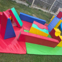 Low Height Bouncy Castle And Soft Play Package