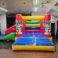 Jungle 18ft X 14ft H Frame Multicoloured Side Slide Combi