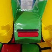 Multi Coloured Activity Castle With Front Slide