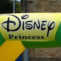 11ft X 15ft Princess Castle - Green And Yellow