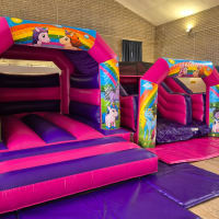 Unicorn Castle And Slide Package