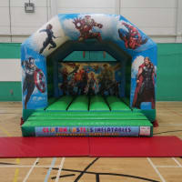 Superhero Bouncy Castle Marvel