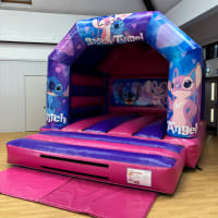 Stitch And Angel Bouncy  Castle